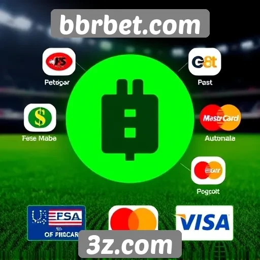 Métodos de pagamento aceitos no BBRBet